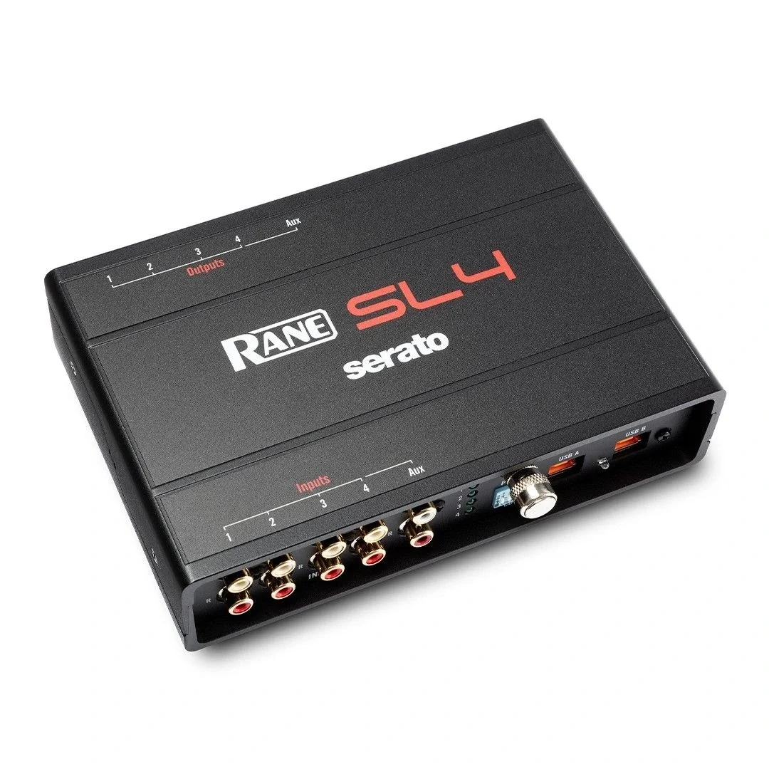 Rane SL4 Serato DJ / Live için 4-kanal ses kartı + Serato DJ yazılım