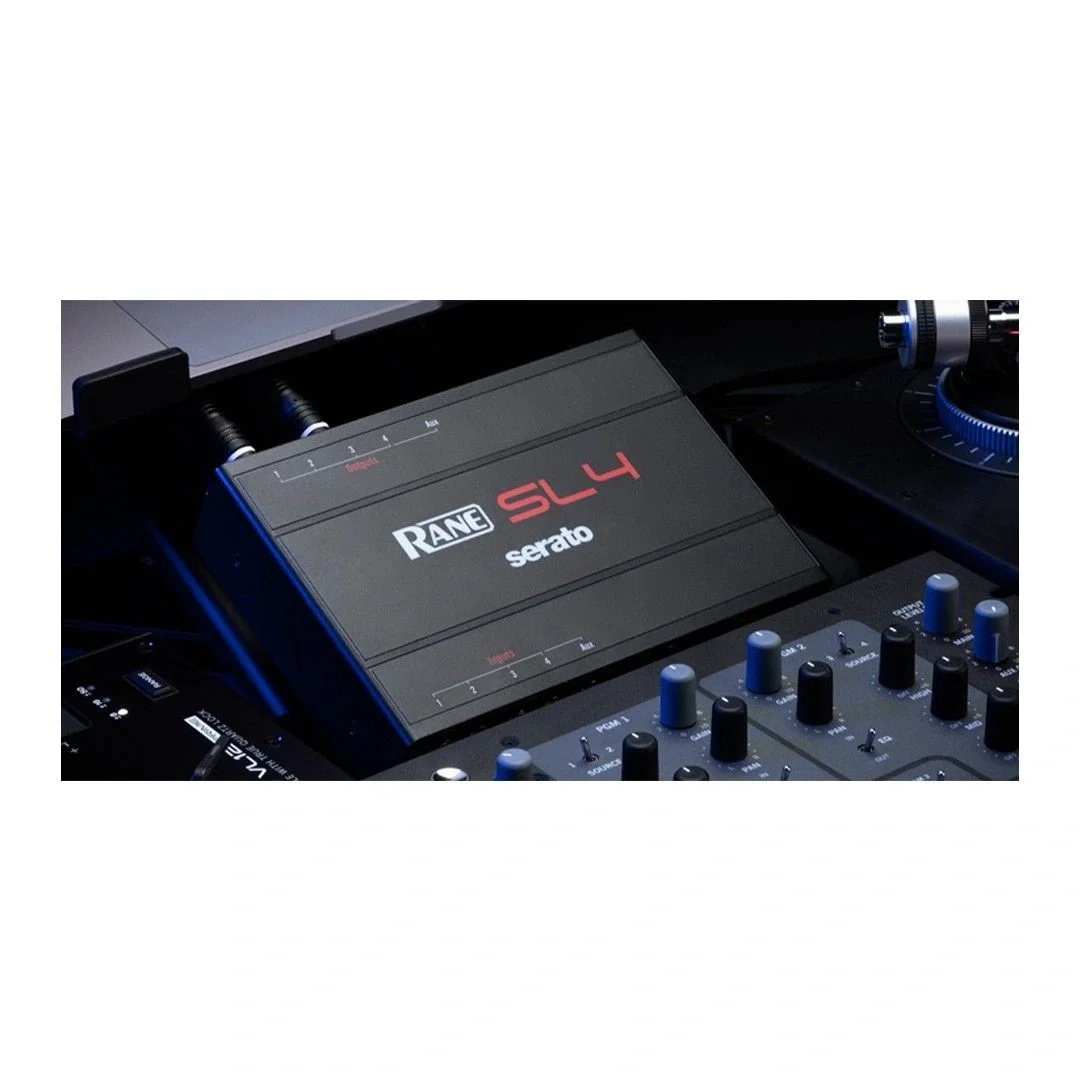 Rane SL4 Serato DJ / Live için 4-kanal ses kartı + Serato DJ yazılım