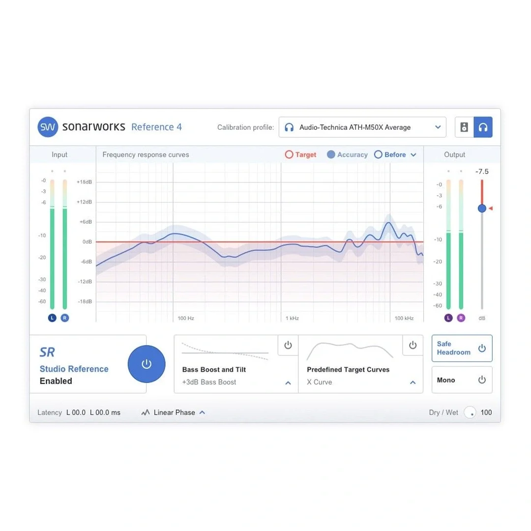 Sonarworks Reference 4 / Kulaklık kalibrasyon yazılımı ve Monoprice Kulaklık kiti