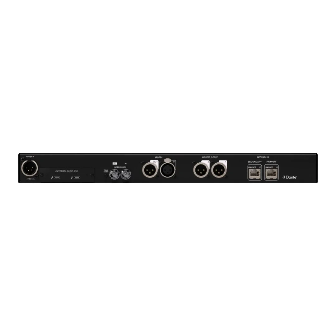 Universal Audio Apollo X16D - Essential+ Dante Destekli, 16x16 Hexa Core DSP işlemcili Thunderbolt ses kartı (Essential Sürüm)
