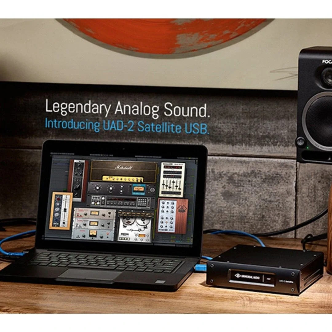 Universal Audio UAD-2 Satellite USB QUAD Custom Analog Classics Plus, Seçimlik 3 plug-in, USB 4xDSP Çözümü