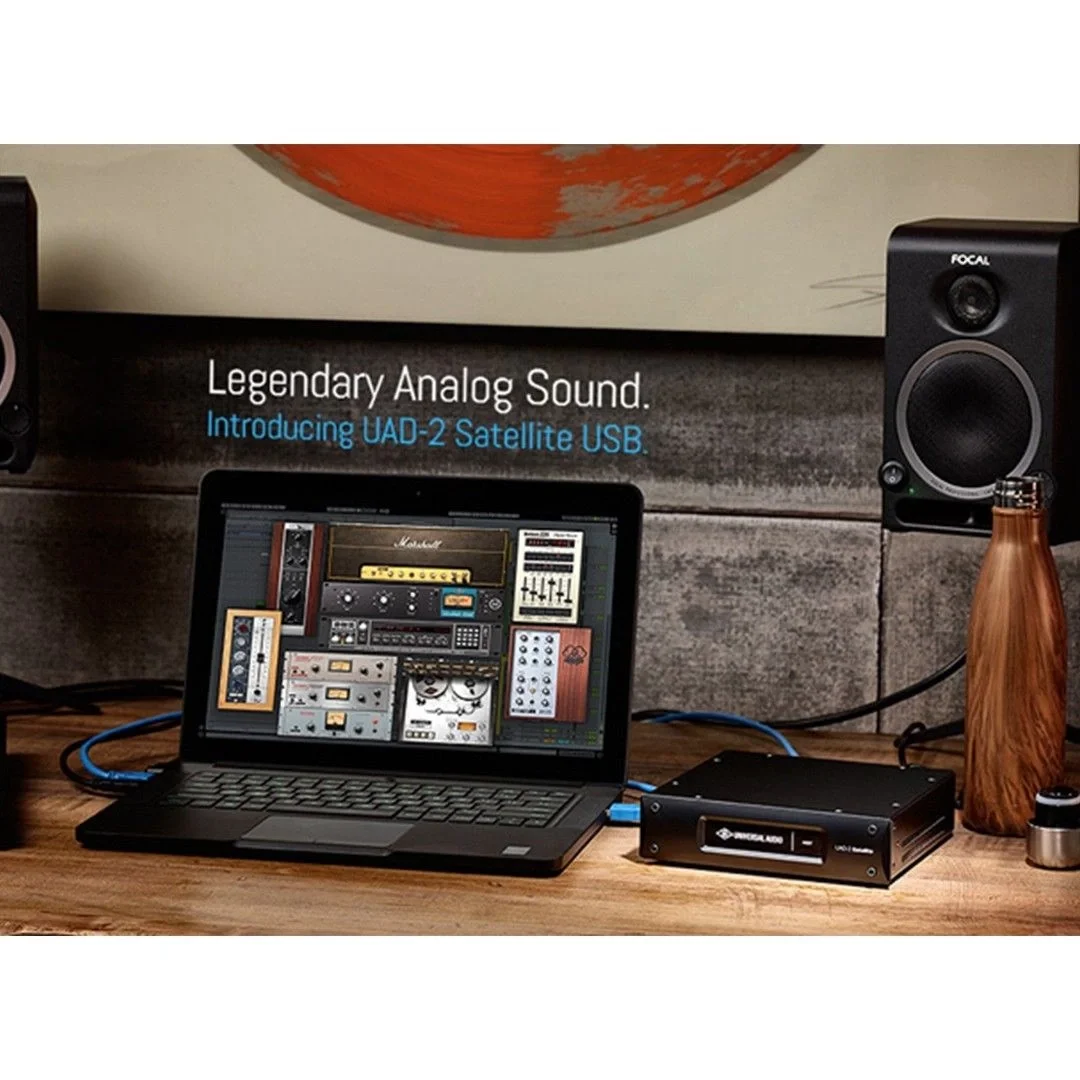 Universal Audio UAD-2 Satellite USB OCTO Custom Analog Classics Plus, Seçimlik 3 plug-in, USB 8xDSP Çözümü