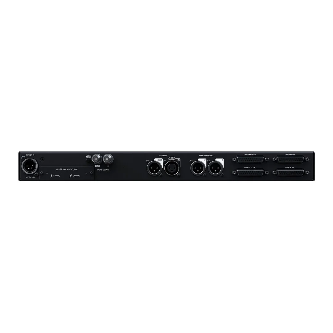 Universal Audio Apollo x16 Heritage Edition Hexa Core DSP işlemcili, 18 x 20, Thunderbolt 3 ses kartı