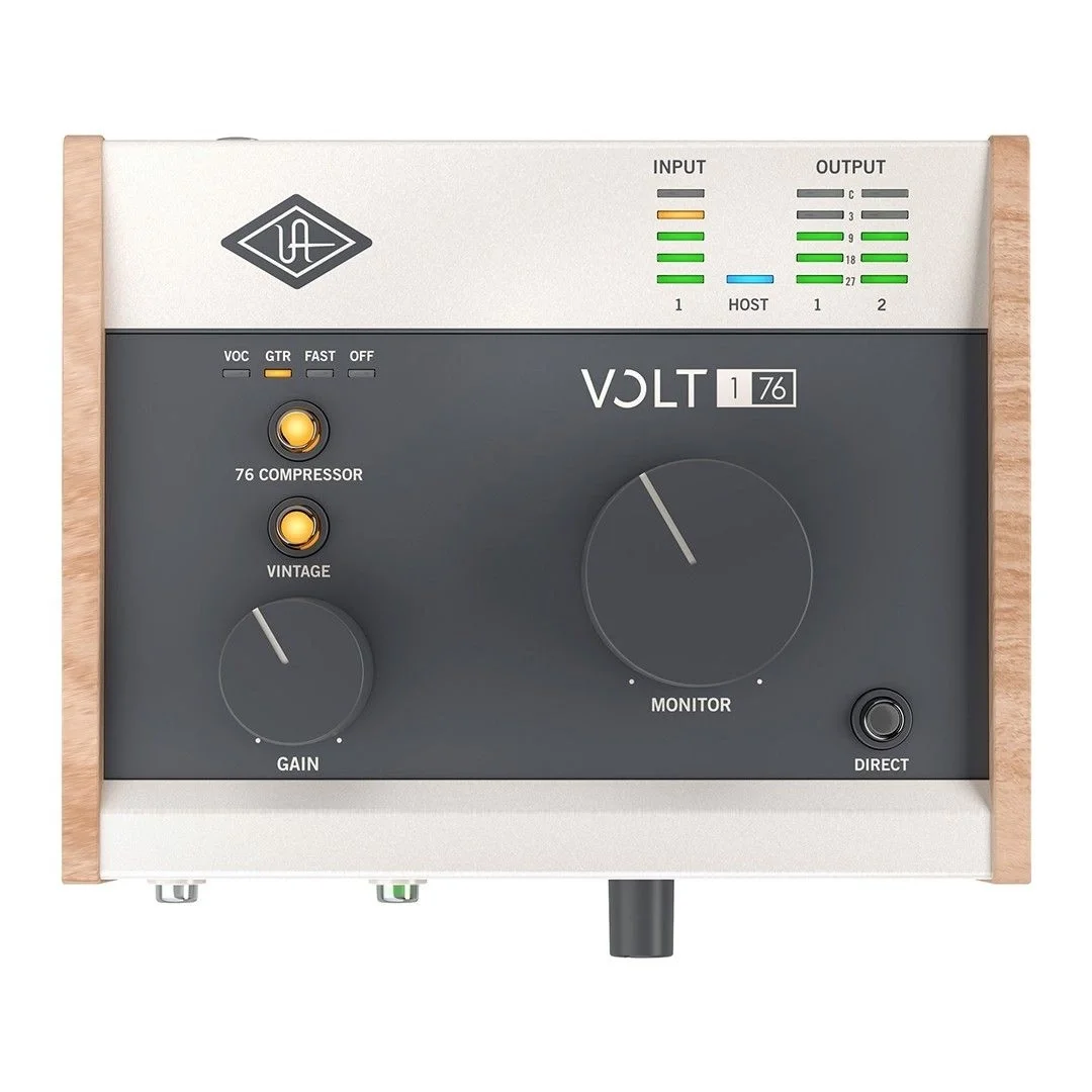Universal Audio Volt 176 USB-C Ses Kartı, 1-Giriş / 2-Çıkış