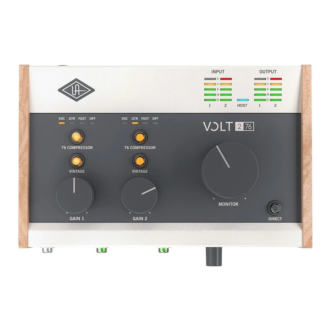 Universal Audio Volt 276 USB-C Ses Kartı, 2-Giriş / 2-Çıkış