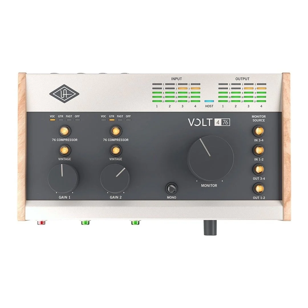 Universal Audio Volt 476 USB-C Ses Kartı, 4-Giriş / 4-Çıkış
