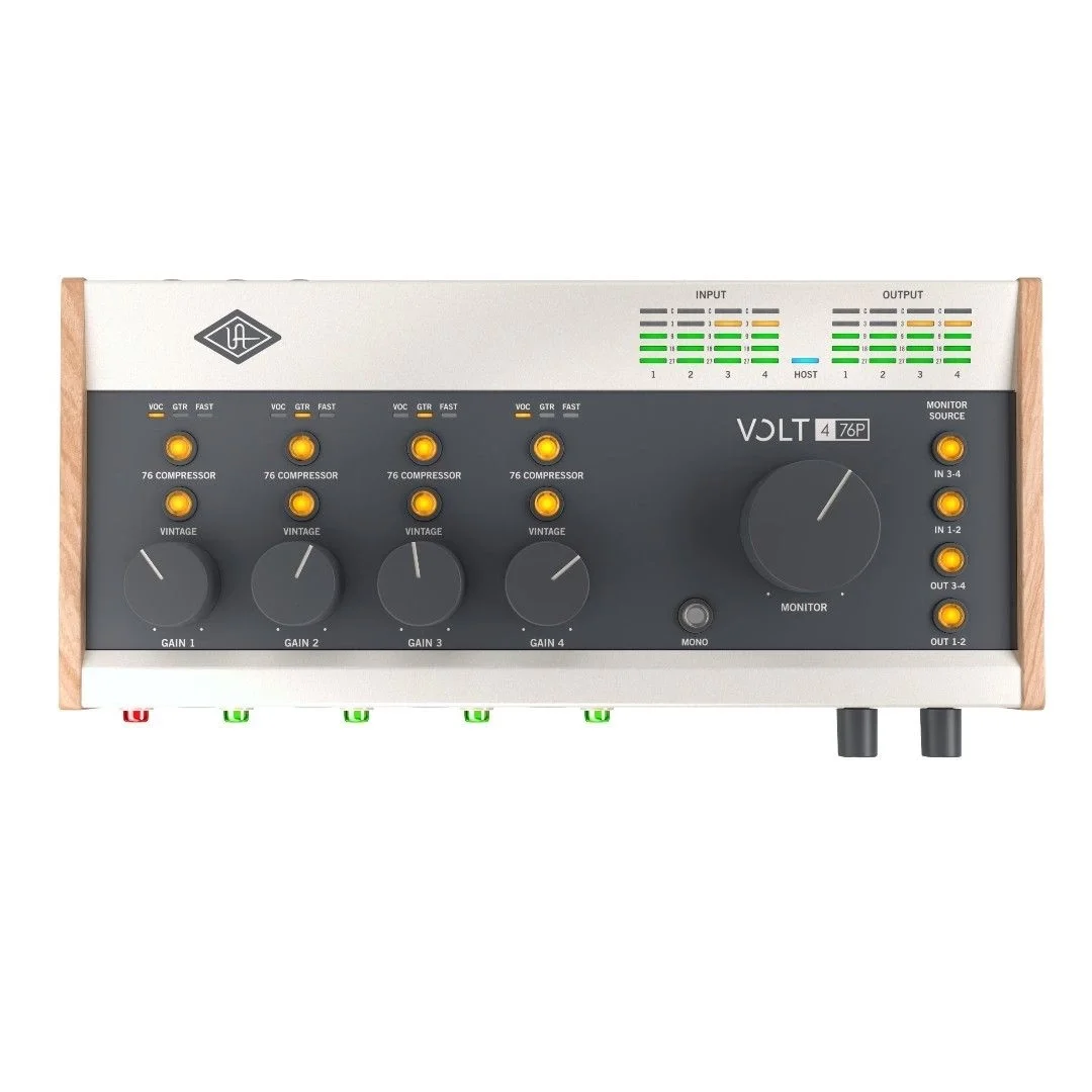 Universal Audio Volt 476P USB-C Ses Kartı, 4-Giriş / 4-Çıkış