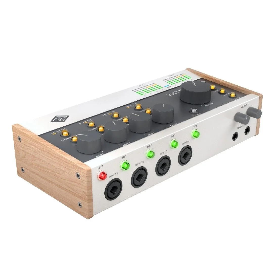 Universal Audio Volt 476P USB-C Ses Kartı, 4-Giriş / 4-Çıkış