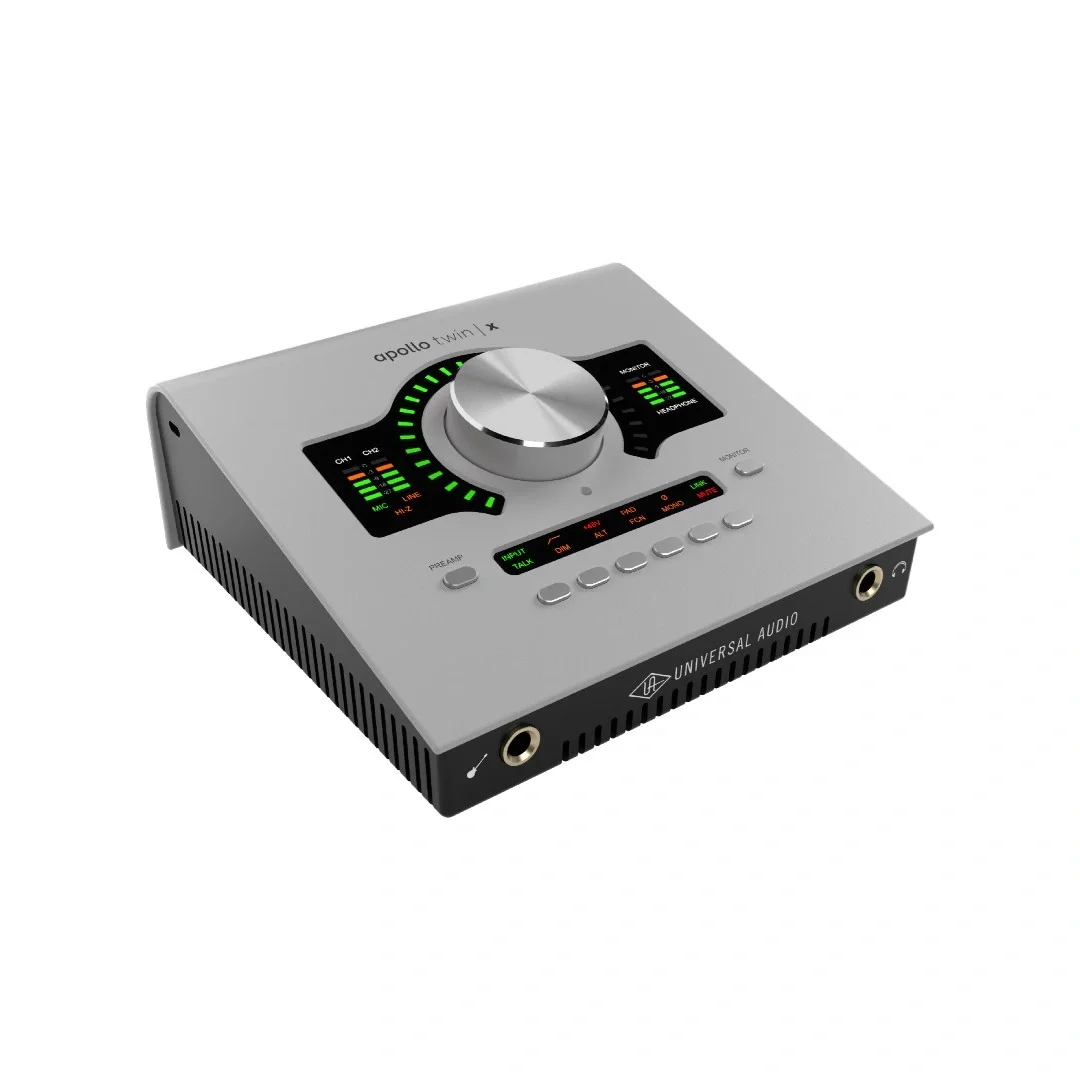 Universal Audio Apollo Twin X QUAD | Gen 2 - Essential+ Masaüstü 10 x 6 Thunderbolt Ses kartı