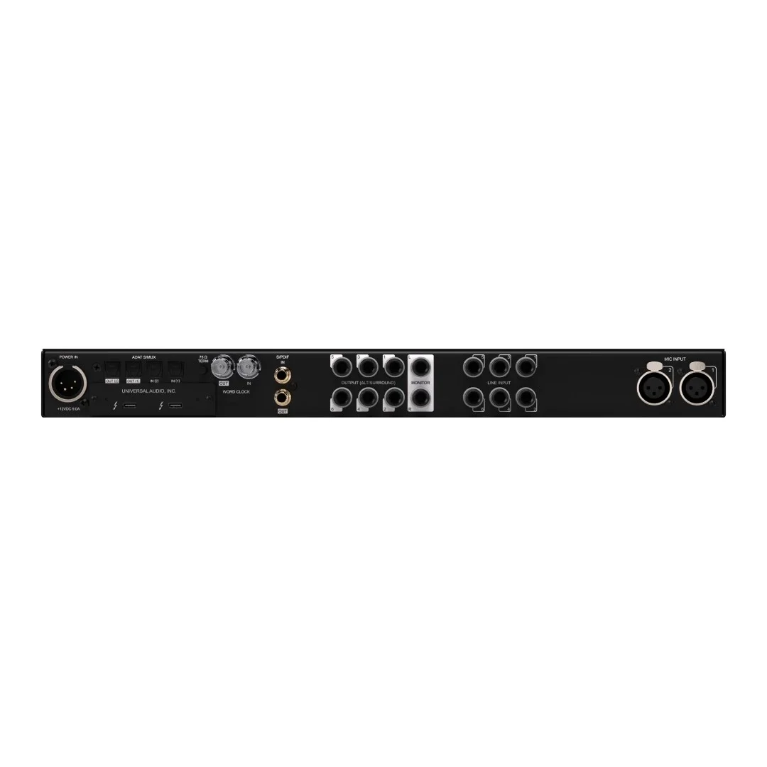 Universal Audio Apollo x6 | Gen 2 - Essential+ Rackmount 16 x 22 Thunderbolt Ses kartı (2.Nesil) - Essential+ Yazılım Paketi ile (6 DSP)