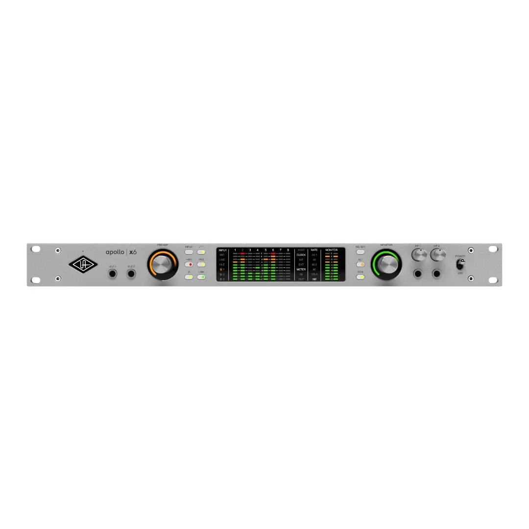 Universal Audio Apollo x6 | Gen 2 - Studio+ Rackmount 16 x 22 Thunderbolt Ses kartı (2.Nesil) - Studio+ Yazılım Paketi ile (6 DSP)