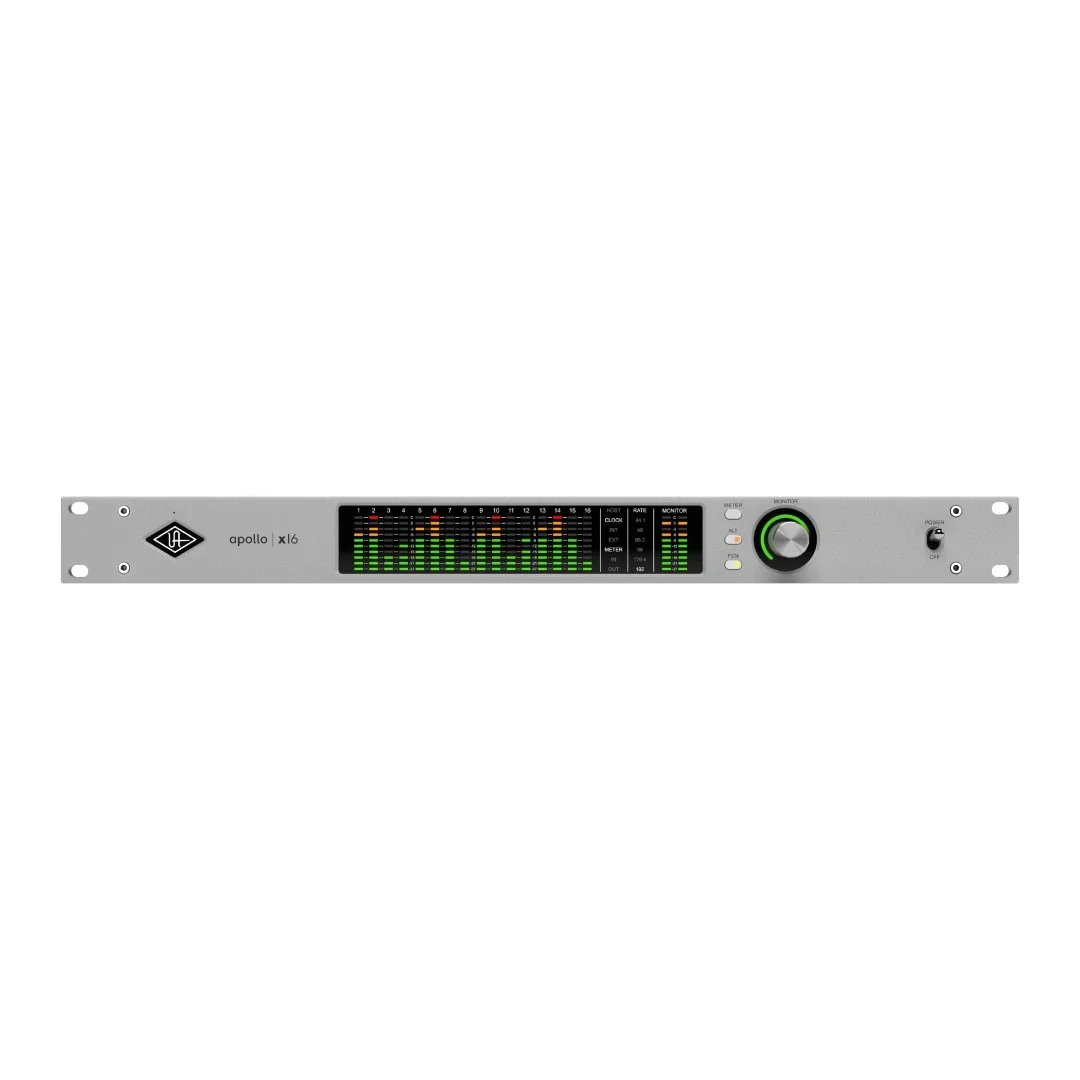 Universal Audio Apollo x16 | Gen 2 - Essential+ 1RackMontaj 18 x 20 Thunderbolt Ses kartı