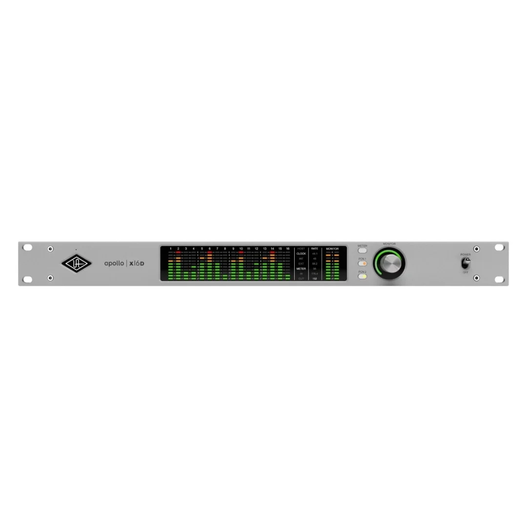 Universal Audio Apollo X16D - Essential+ Datnte Destekli, 16x16 Hexa Core DSP işlemcili Thunderbolt ses kartı (Essential Sürüm)