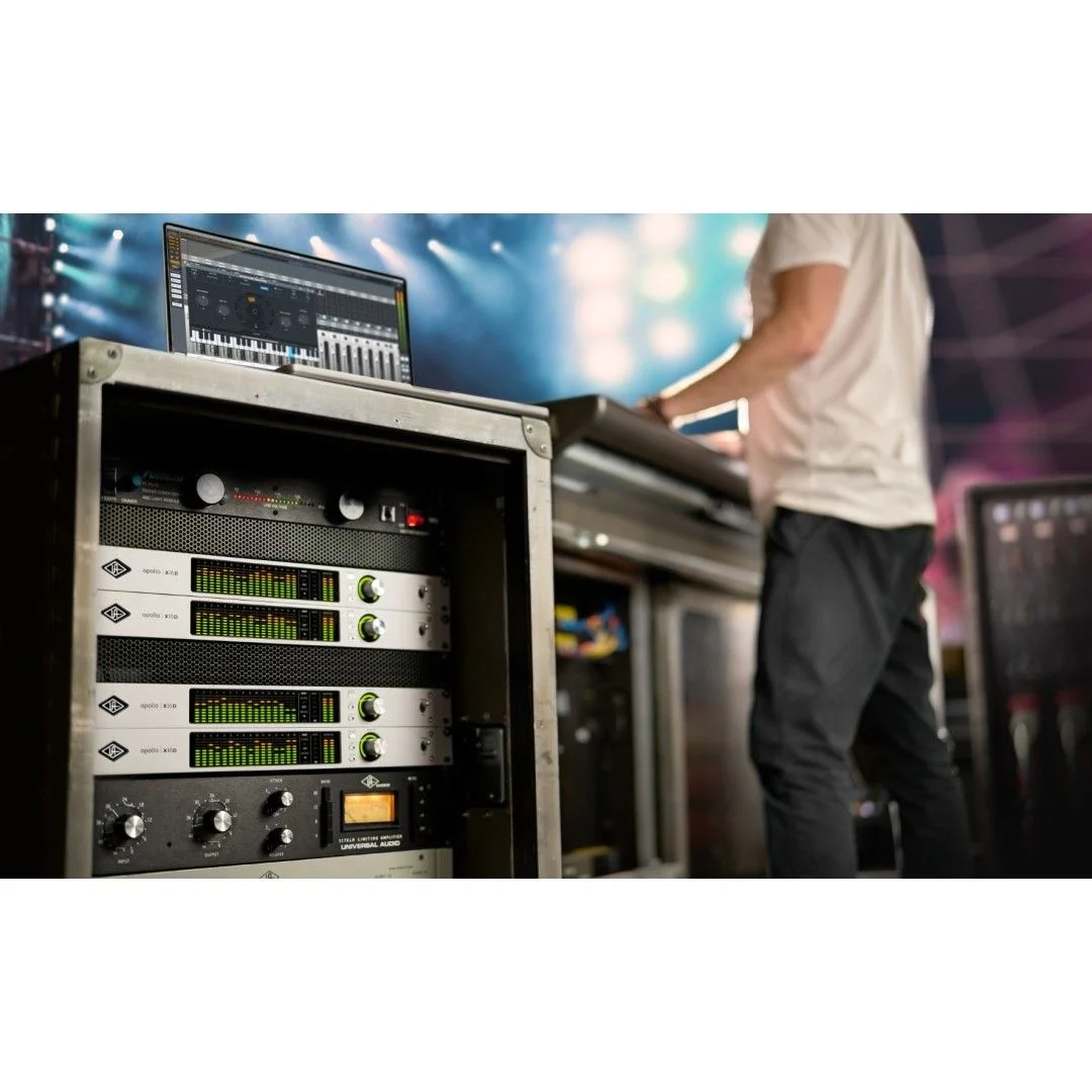 Universal Audio Apollo X16D - Essential+ Datnte Destekli, 16x16 Hexa Core DSP işlemcili Thunderbolt ses kartı (Essential Sürüm)