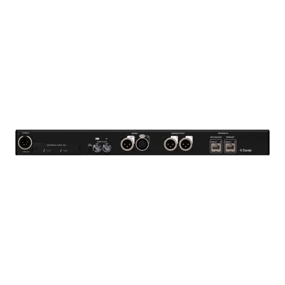 Universal Audio Apollo X16D - Essential+ Datnte Destekli, 16x16 Hexa Core DSP işlemcili Thunderbolt ses kartı (Essential Sürüm)