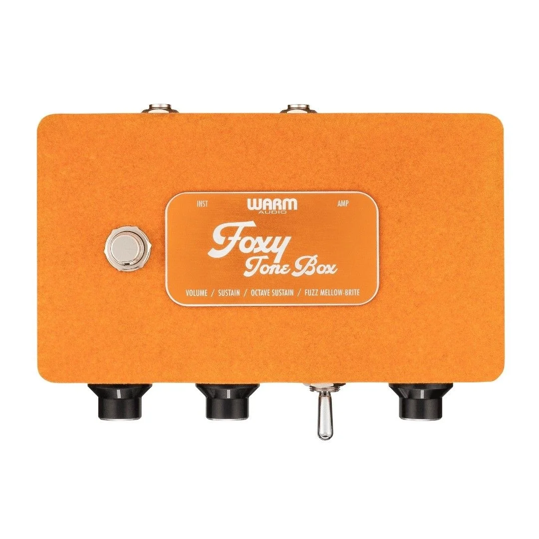 Warm Audio WA-FTB - Foxy Tone Box Gitar Pedalı 70'lerin klasik Fuzz pedalının bire bir reprodüksiyonu
