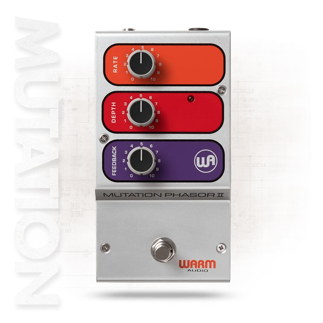 Warm Audio Mutation Phasor II Feedback Devreli Elctro-Optik Phase-Shift Pedalı