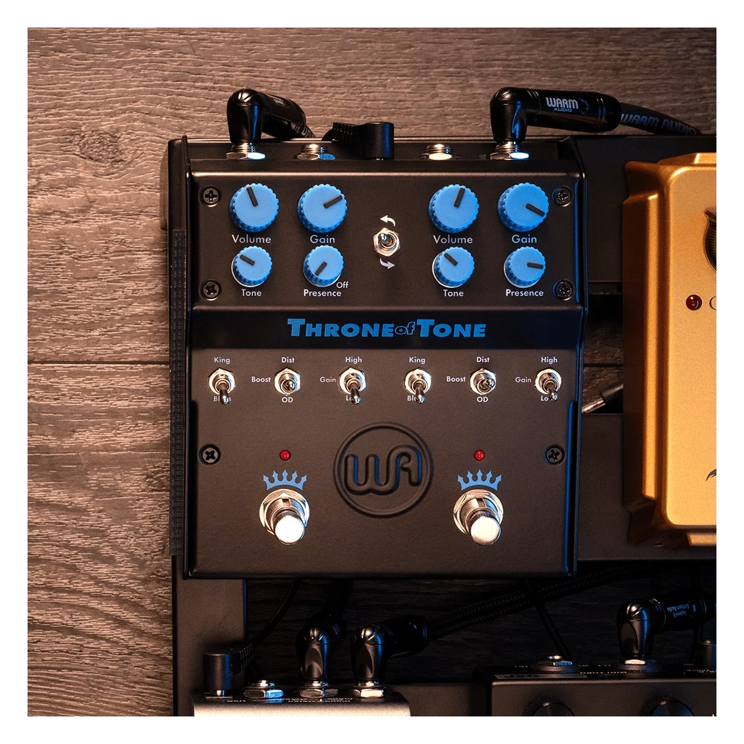 Warm Audio Throne of Tone Çift Taraflı, İngiliz Amfi Esintili Overdrive Pedalı2
