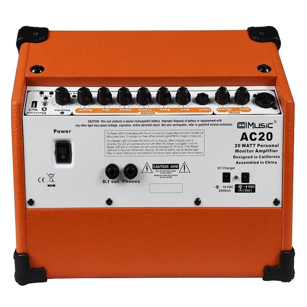 Cool Music AC-20 / 20W Akustik Gitar Amfisi