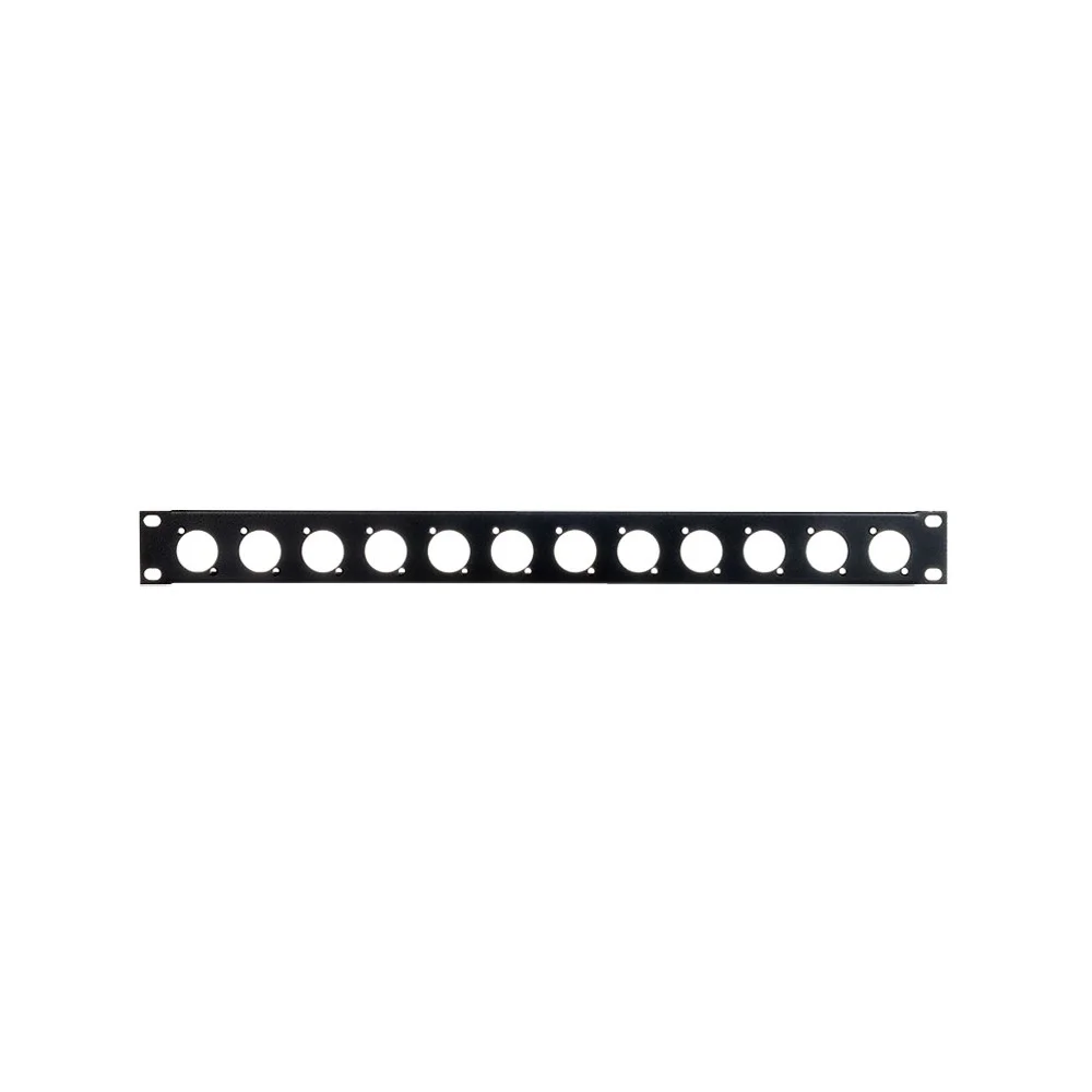 RMP10 Rack Patch Panel 10 bağlantı Şasi Tip XLR, Powercon, TS konnektörler için