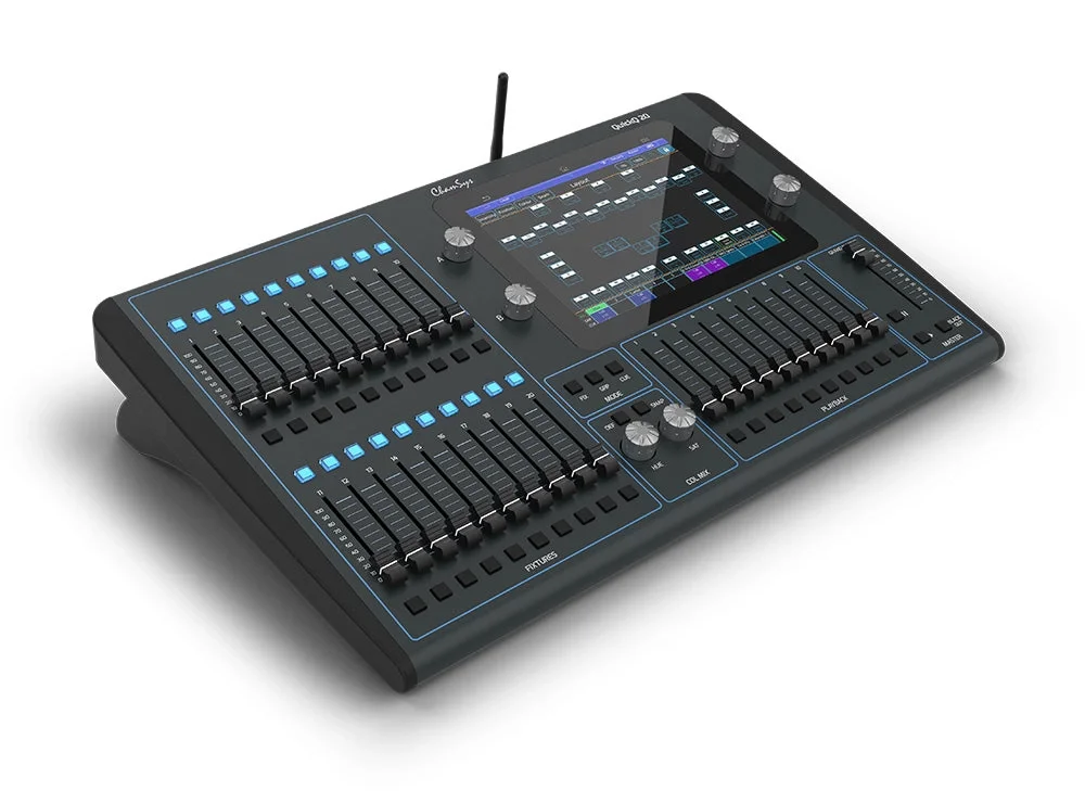 Chamsys QuickQ-20 DMX Işık Masası, 1024-kanal 2 çıkış
