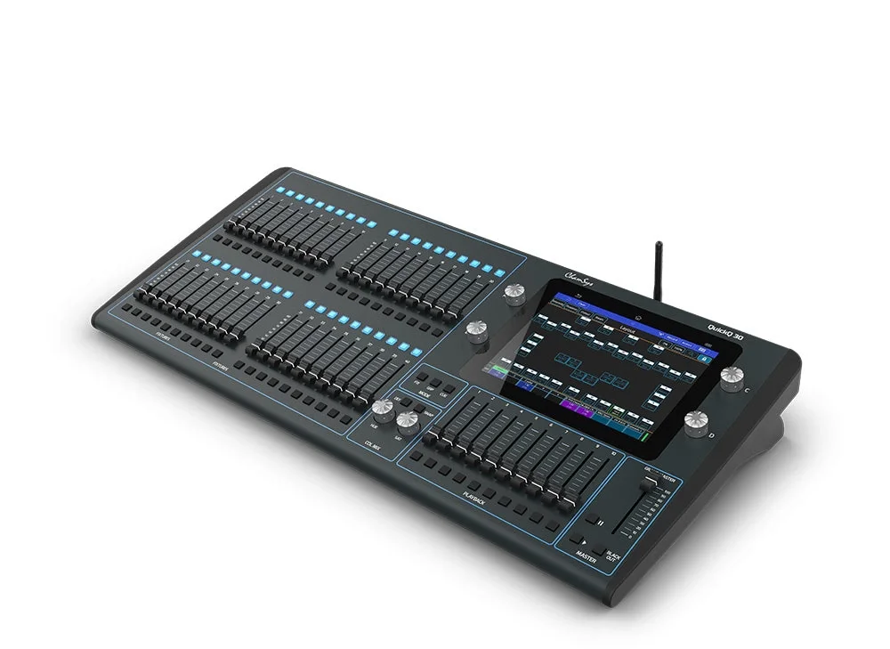 Chamsys QuickQ-30 DMX Işık Masası, 2048-kanal 3 çıkış