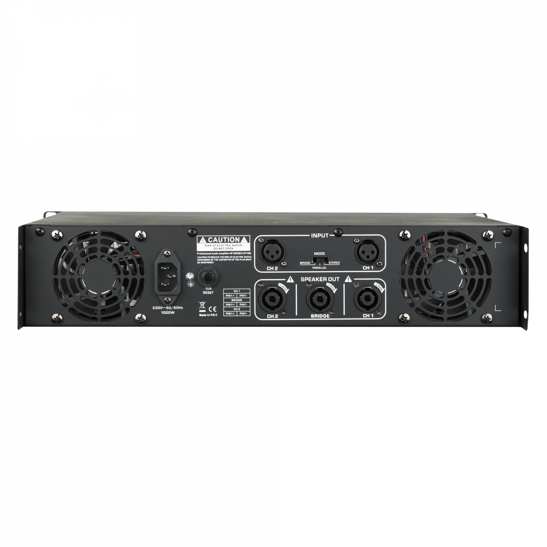 DAP HP-1500 2x750W Class H Analog Power Amplifikatör