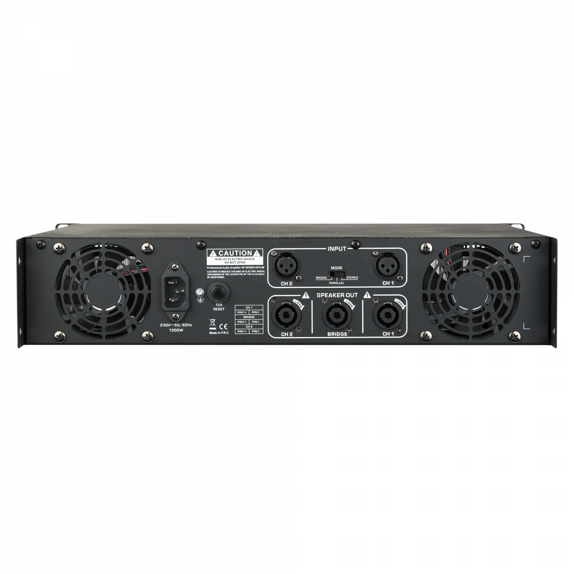 DAP HP-2100 2x1000W Class H Analog Power Amplifikatör