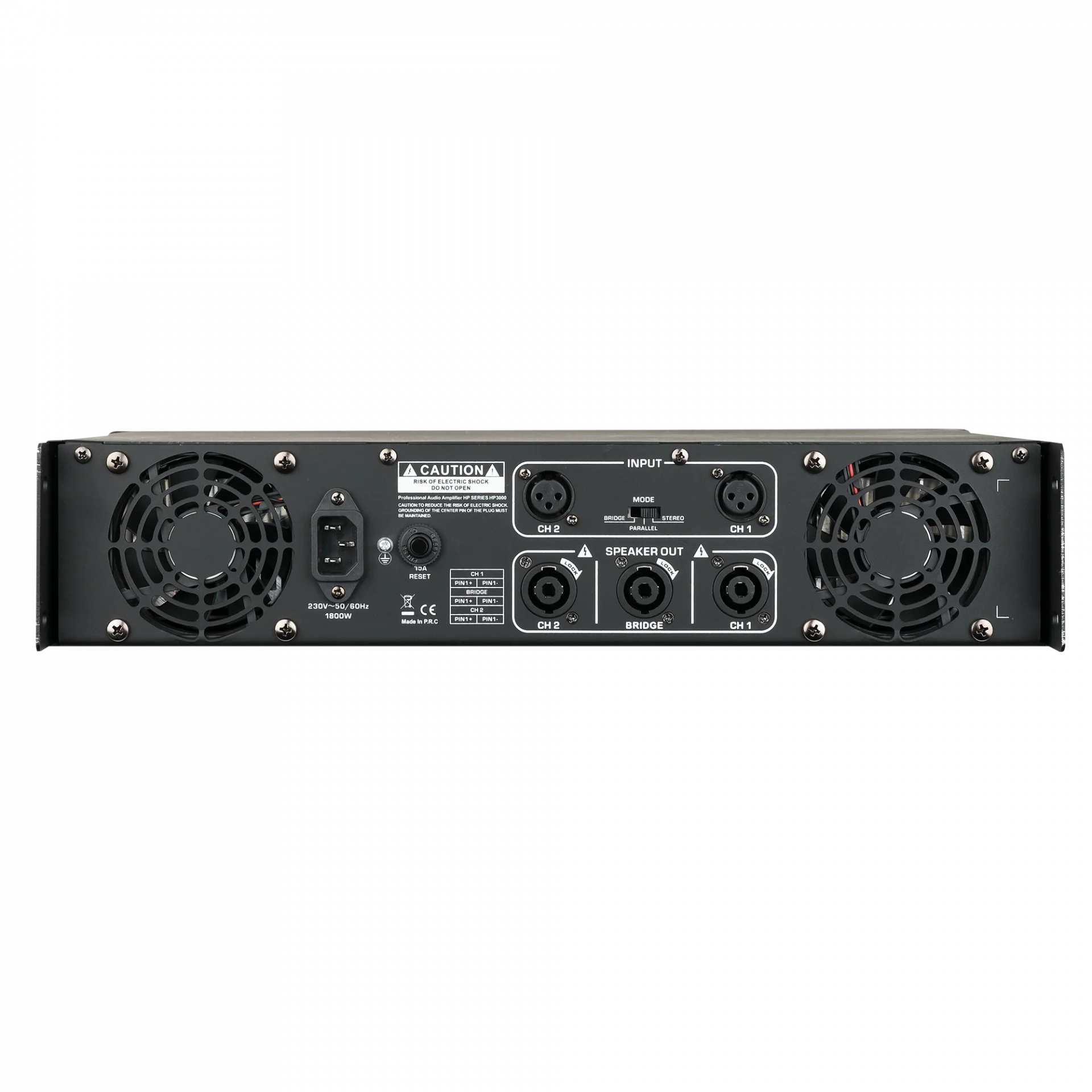 DAP HP-3000 2x1400W Class H Analog Power Amplifikatör