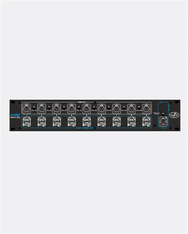 DAS AUDIO DASnet-Matrix99 Patch Panel Matrix 9 giriş / 9 çıkış etherCon