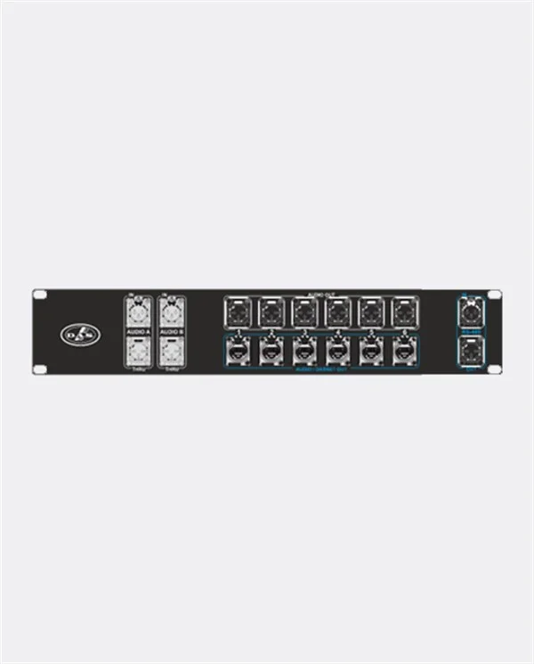 DAS AUDIO DASnet-Patch-26 Patch Panel 2 giriş / 6 çıkış etherCon
