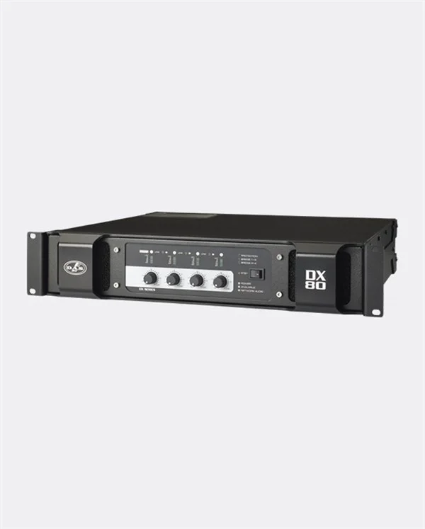 DAS AUDIO DX-80 Quad 4x2000W/4-ohm Power Amplifikatör