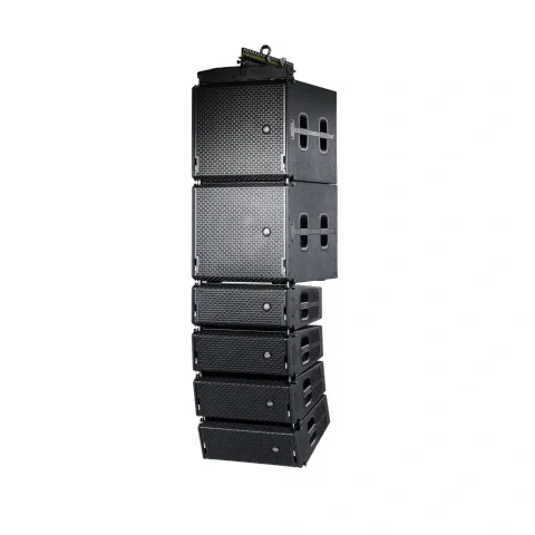 DAS Audio SARA-SUB 18"+15" Aktif Kardioid Subwoofer 3000W, 138 dB