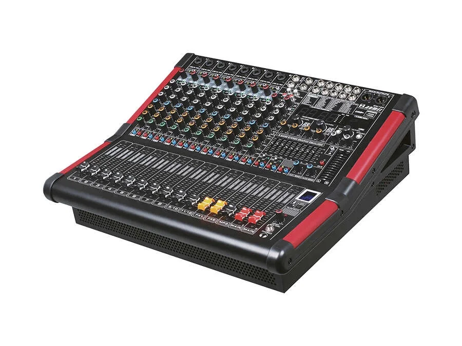 Decon DMP-122FX 12 Kanal Powermixer 2x500W 2xEFX Bluetooth USB