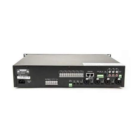 Decon DP-7606S 6-zone 400W/100V Mikser Amfi, SD/USB/Bluetooth/FM Player, 2 Line, 4 Mikrofon, DP-4012 ile kullanılır.