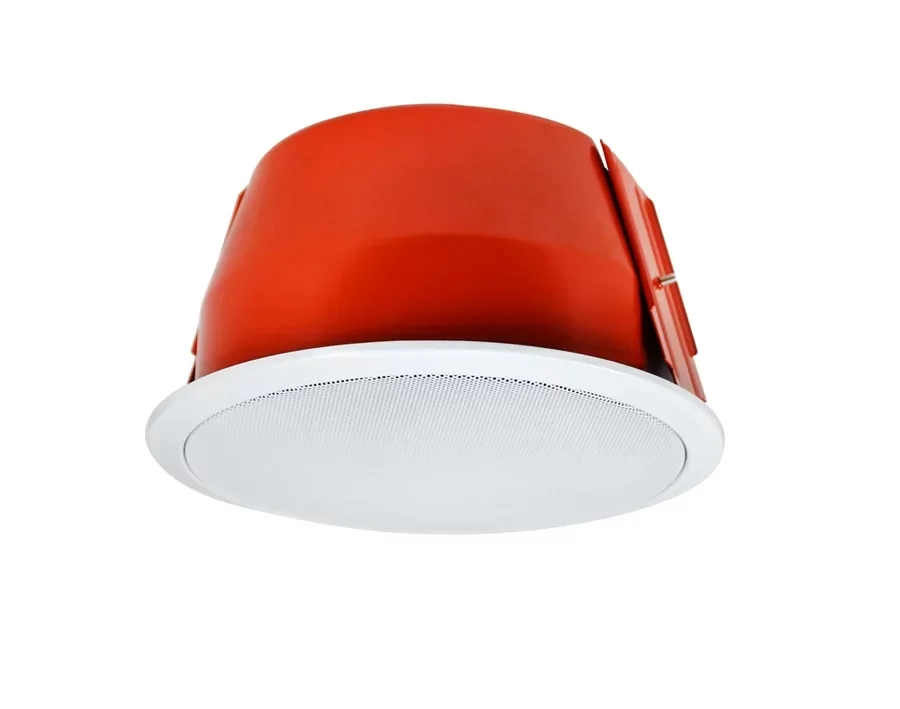 Decon DS-EN26FCS 5" Tavan Hoparlörü (EN54-24) with fire dome, Yanmaz ABS