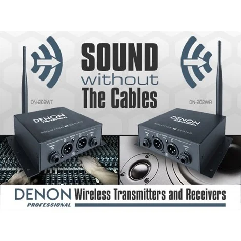Denon DN-202 WR Wireless Audio Receiver For use with DN-202WT
