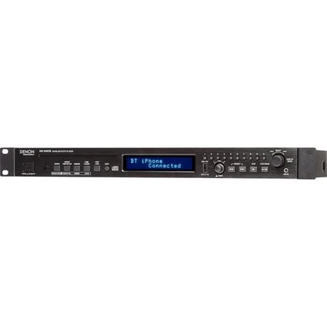 Denon DN-500 CB Cd/Media Player With Bluetooth/Usb/Aux Inputs And Rs-232C