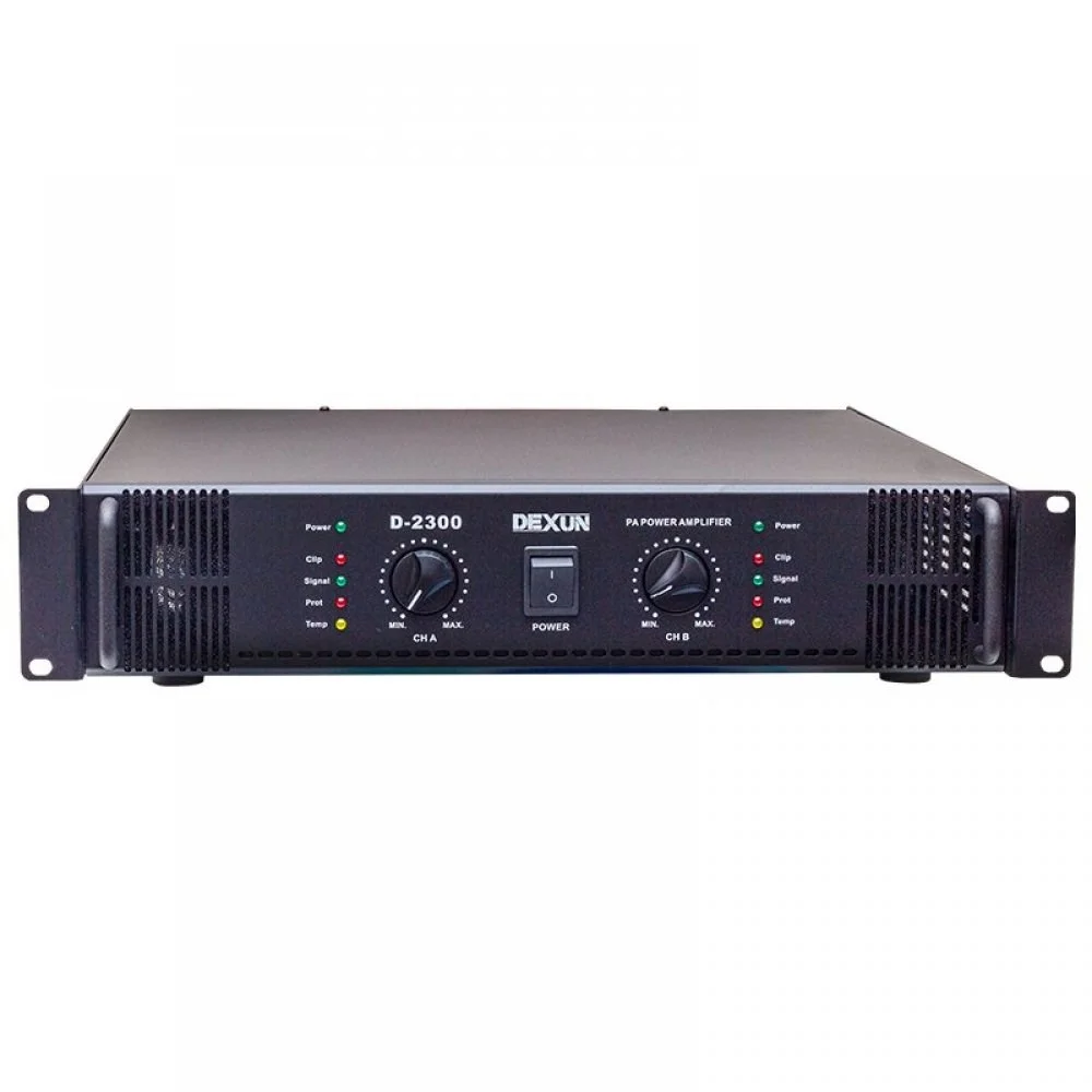 DEXUN D-2300 2x200W/100V Power Amplifikatör
