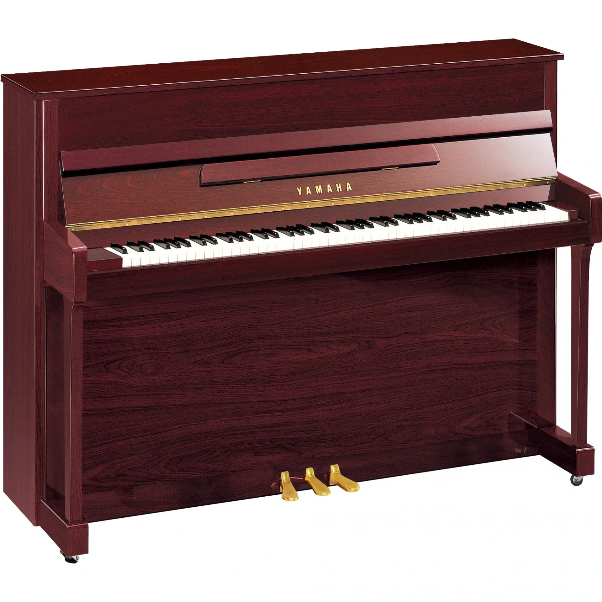 Yamaha B2ESC3PM Silent Duvar Piyanosu (Parlak Maun)