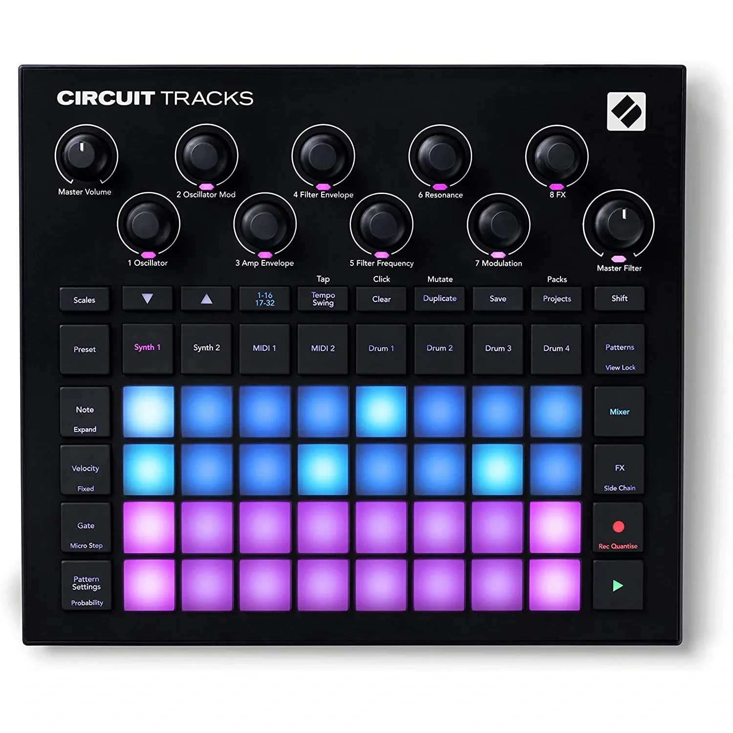 Novation Circuit Tracks Groovebox Synthesizer
