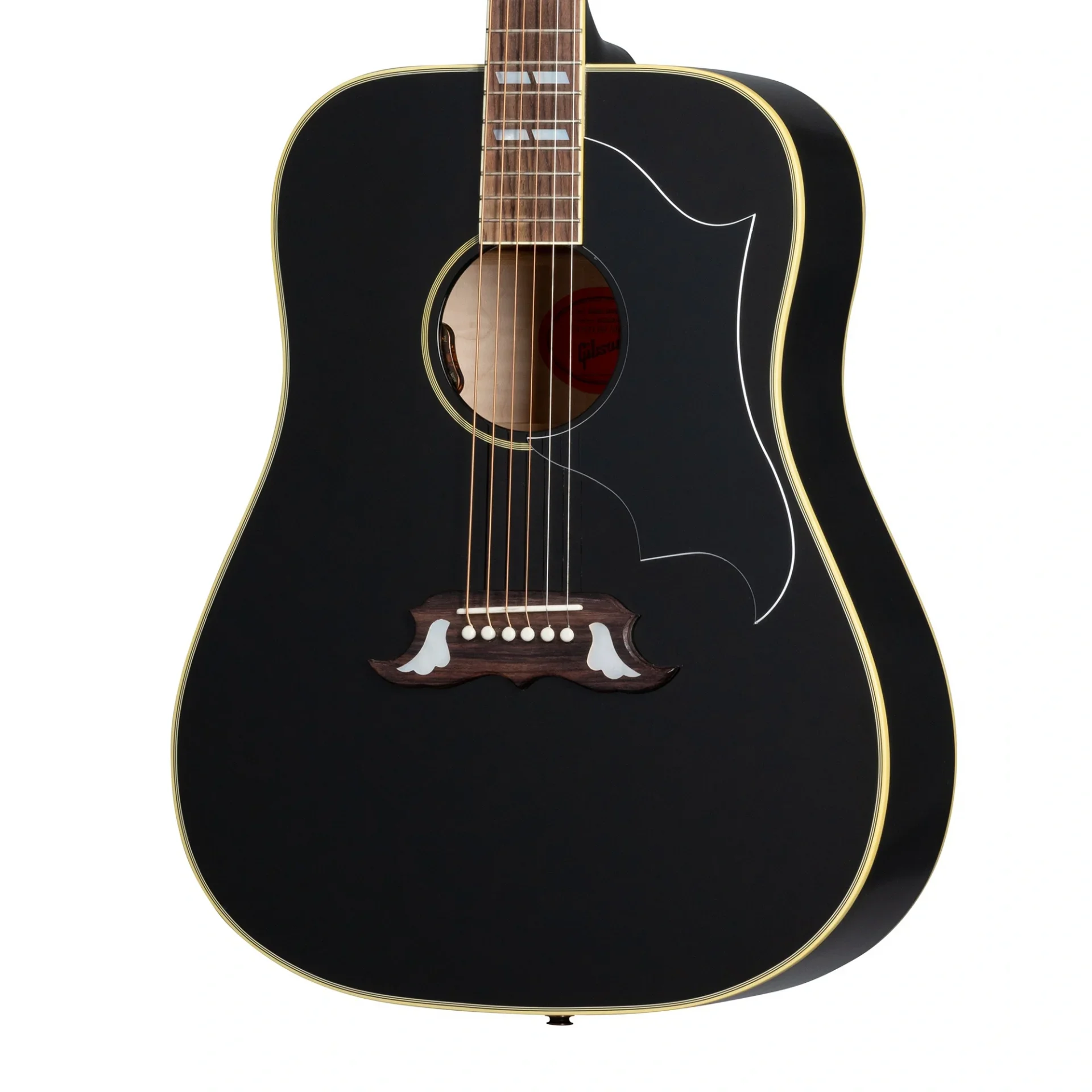 Gibson Elvis Dove Elektro Akustik Gitar (Ebony)