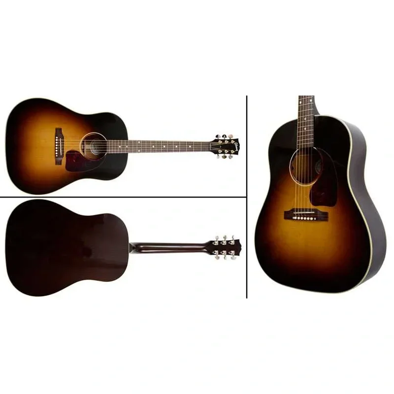 Gibson J-45 Standard Akustik Gitar (Vintage Sunburst)