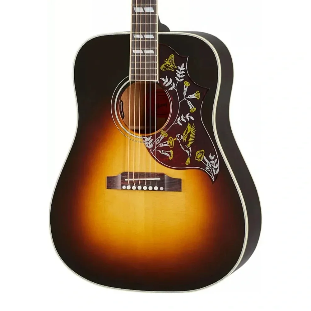 Gibson Acoustic Hummingbird Standard Elektro Akustik Gitar (Vintage Sunburst)