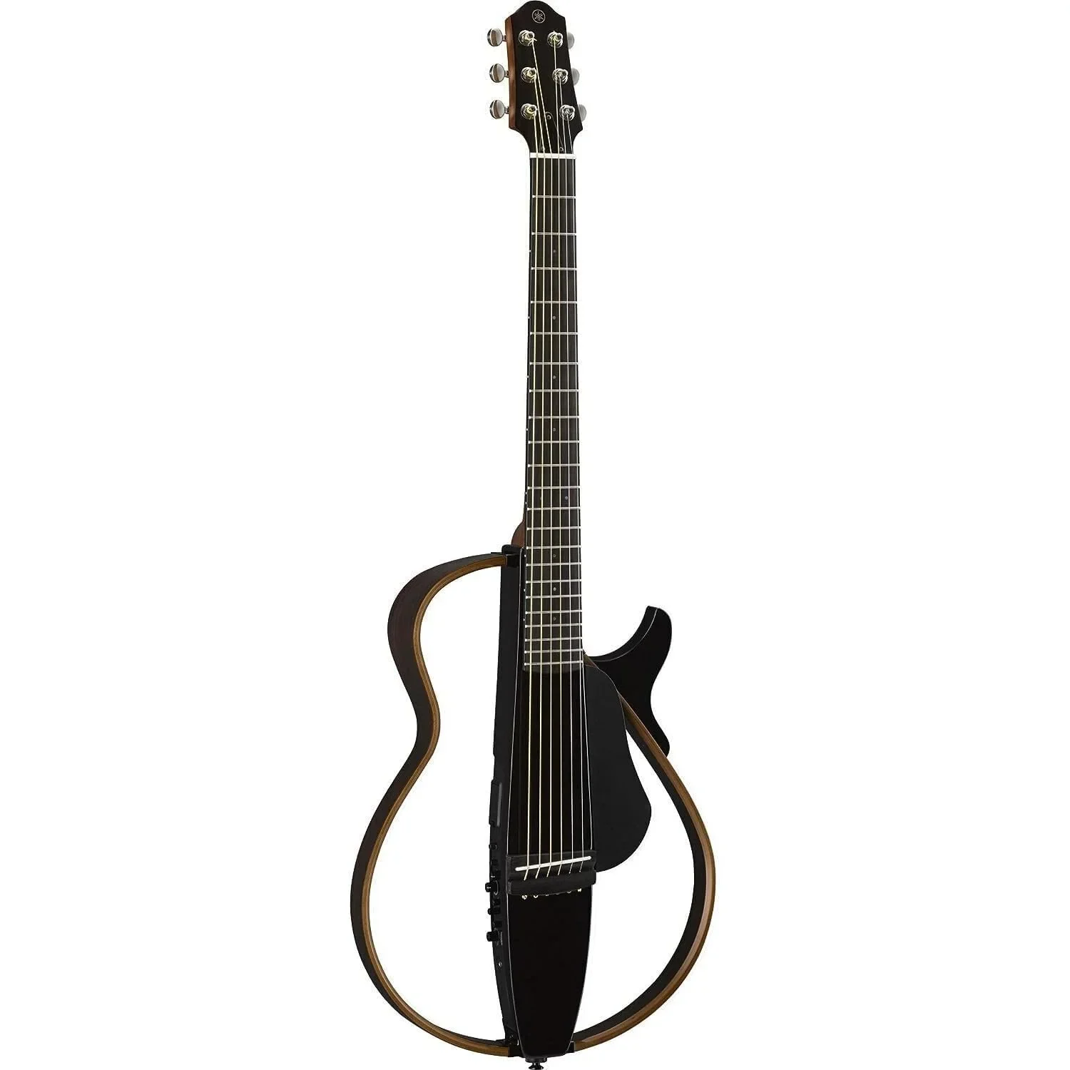 Yamaha SLG200S Silent Akustik Gitar (Trans Black)