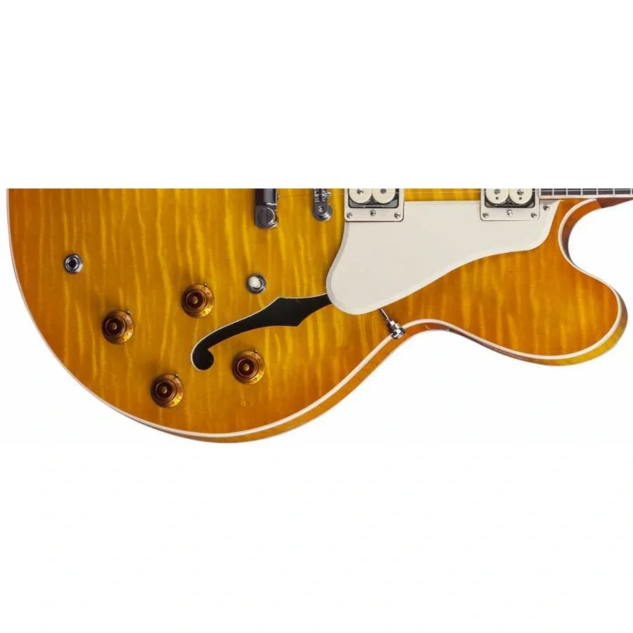 Gibson ES-335 Figured Limited Elektro Gitar (Lemon Burst)