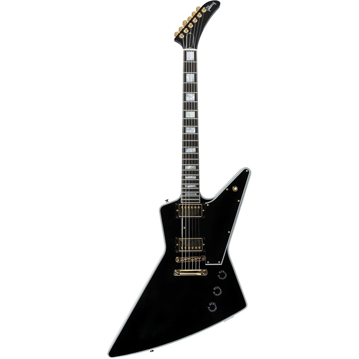 Gibson Explorer Custom Abanoz Klavye Elektro Gitar (Ebony)