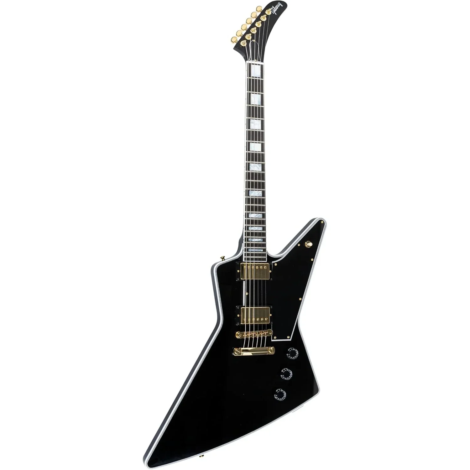 Gibson Explorer Custom Abanoz Klavye Elektro Gitar (Ebony)