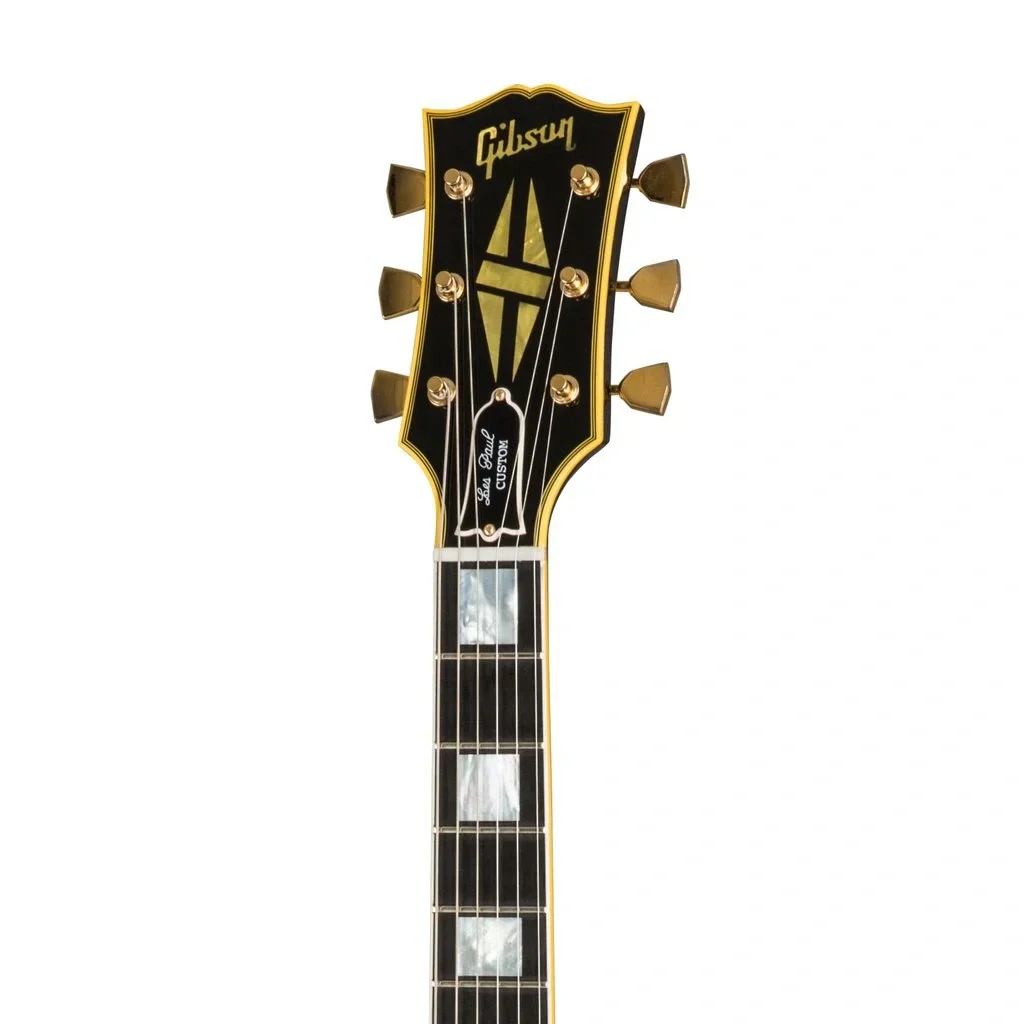 Gibson Custom Les Paul Custom Reissue VOS Elektro Gitar (Ebony)