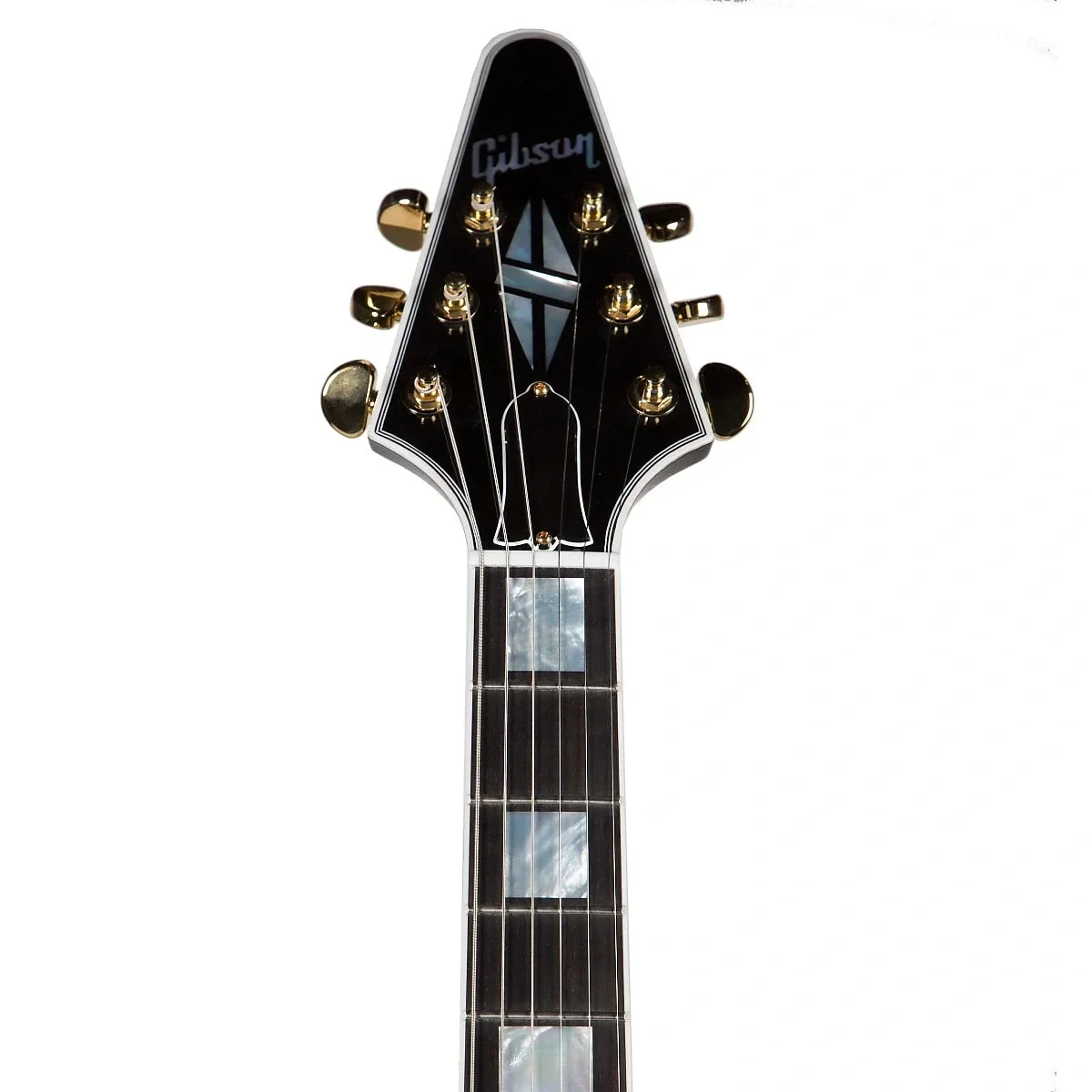 Gibson Flying V Custom Elektro Gitar (Ebony)